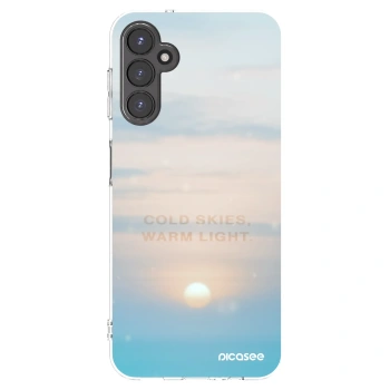 Picasee husă transparentă din silicon pentru Samsung Galaxy A14 5G A146P - COLD SKIES