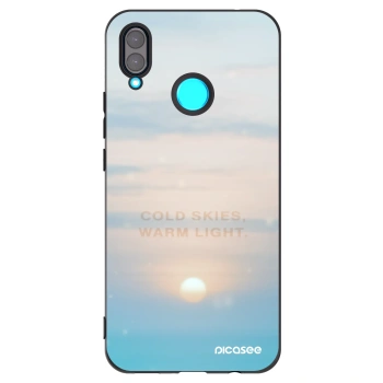 Picasee husă neagră din silicon pentru Huawei Nova 3 - COLD SKIES