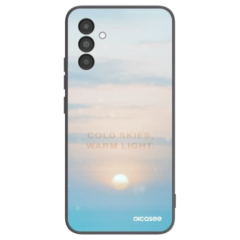 Picasee husă neagră din silicon pentru Samsung Galaxy A04s A047F - COLD SKIES