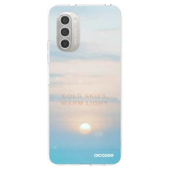 Picasee husă transparentă din silicon pentru Motorola Moto G51 - COLD SKIES