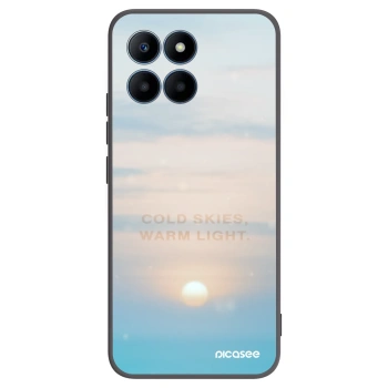 Picasee husă neagră din silicon pentru Honor 70 Lite - COLD SKIES