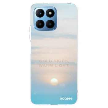 Picasee husă transparentă din silicon pentru Honor 70 Lite - COLD SKIES