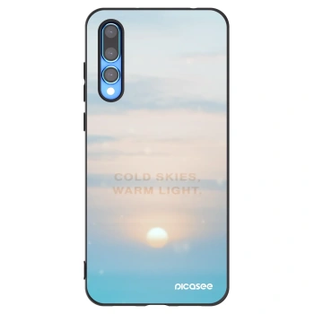 Picasee husă neagră din silicon pentru Huawei P20 Pro - COLD SKIES