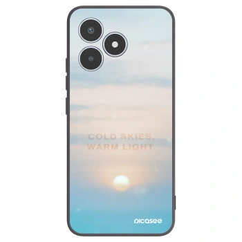 Picasee husă neagră din silicon pentru Realme C53 - COLD SKIES