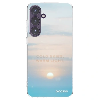 Picasee husă transparentă din silicon pentru Samsung Galaxy S24+ S926B 5G - COLD SKIES