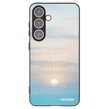 Picasee husă neagră din silicon pentru Samsung Galaxy S24 S921B 5G - COLD SKIES