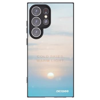 Picasee husă neagră din silicon pentru Samsung Galaxy S24 Ultra S928B 5G - COLD SKIES