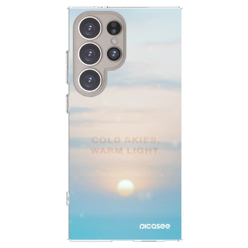 Picasee husă transparentă din silicon pentru Samsung Galaxy S24 Ultra S928B 5G - COLD SKIES