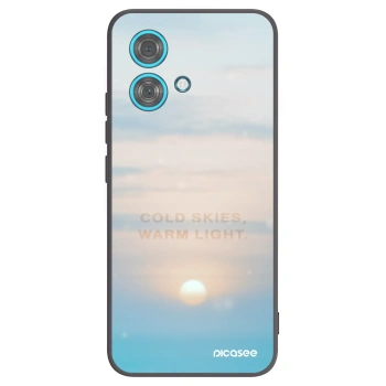 Picasee husă neagră din silicon pentru Motorola Edge 40 Neo - COLD SKIES