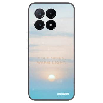 Picasee husă neagră din silicon pentru Xiaomi Poco X6 Pro - COLD SKIES