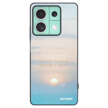 Picasee husă neagră din silicon pentru Xiaomi Redmi Note 13 5G - COLD SKIES