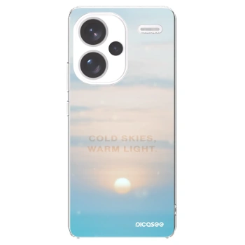 Picasee husă transparentă din silicon pentru Xiaomi Redmi Note 13 Pro+ 5G - COLD SKIES