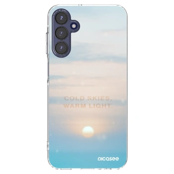 Picasee husă transparentă din silicon pentru Samsung Galaxy A15 A155F 4G - COLD SKIES