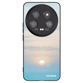 Picasee husă neagră din silicon pentru Xiaomi 14 Ultra - COLD SKIES