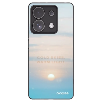 Picasee husă neagră din silicon pentru Xiaomi Redmi Note 13 Pro 4G - COLD SKIES