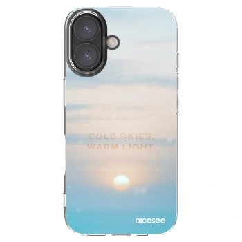 Picasee husă transparentă din silicon pentru Apple iPhone 16 - COLD SKIES