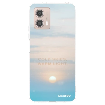 Picasee husă transparentă din silicon pentru Motorola Moto G53 5G - COLD SKIES