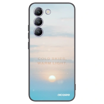 Picasee husă neagră din silicon pentru Vivo V40 SE 5G - COLD SKIES
