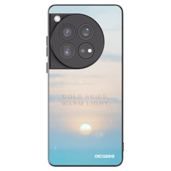 Picasee husă neagră din silicon pentru OnePlus 12 5G - COLD SKIES