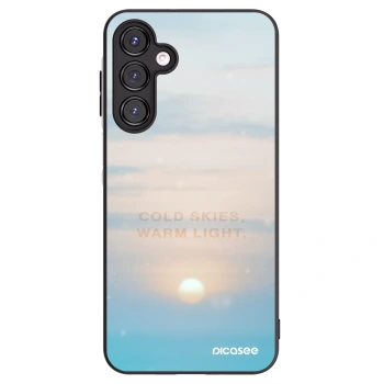 Picasee husă neagră din silicon pentru Samsung Galaxy A16 5G - COLD SKIES