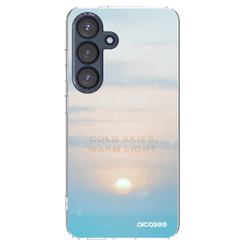 Picasee husă transparentă din silicon pentru Samsung Galaxy S25 5G - COLD SKIES