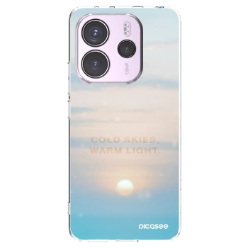 Picasee husă transparentă din silicon pentru Xiaomi Redmi Note 14 4G - COLD SKIES