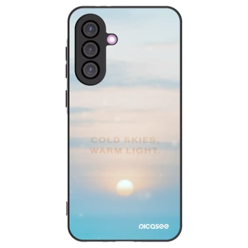 Picasee husă neagră din silicon pentru Samsung Galaxy A36 5G - COLD SKIES