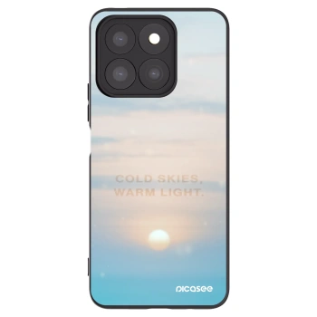 Picasee husă neagră din silicon pentru Honor X8c - COLD SKIES