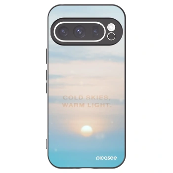 Picasee husă neagră din silicon pentru Google Pixel 9 Pro - COLD SKIES