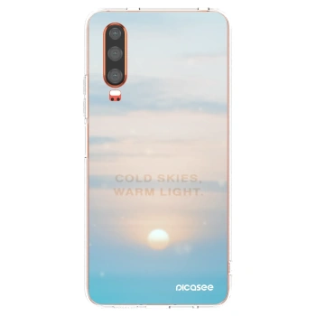 Picasee husă transparentă din silicon pentru Huawei P30 - COLD SKIES