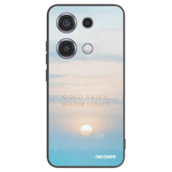 Picasee husă neagră din silicon pentru Xiaomi Redmi Note 14S - COLD SKIES