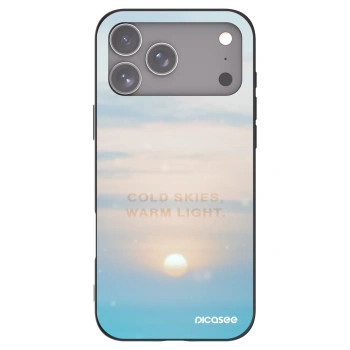 Picasee husă neagră din silicon pentru Apple iPhone 17 Pro Max - COLD SKIES