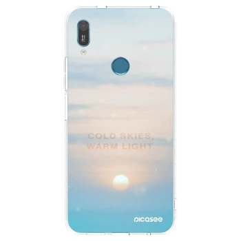Picasee husă transparentă din silicon pentru Huawei Y6 2019 - COLD SKIES