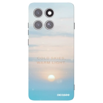 Picasee husă neagră din silicon pentru Motorola Edge 60 Pro - COLD SKIES