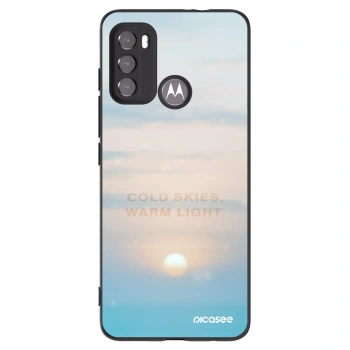 Picasee husă neagră din silicon pentru Motorola Edge 60 5G - COLD SKIES