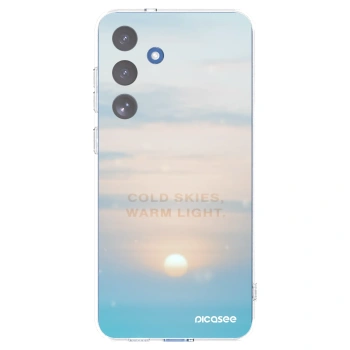 Picasee husă transparentă din silicon pentru Samsung Galaxy S25 FE 5G - COLD SKIES