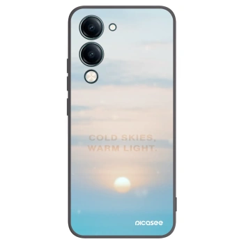 Picasee husă neagră din silicon pentru Vivo Y29s 5G - COLD SKIES