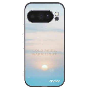 Picasee husă neagră din silicon pentru Google Pixel 10 Pro - COLD SKIES