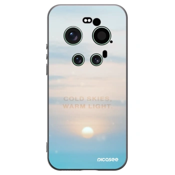 Picasee husă neagră din silicon pentru Xiaomi 17 Ultra - COLD SKIES