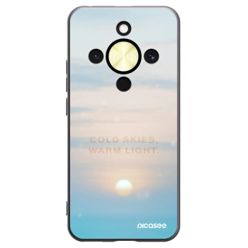 Picasee husă neagră din silicon pentru Honor Magic8 Lite 5G - COLD SKIES