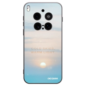 Picasee husă neagră din silicon pentru Vivo X300 Pro - COLD SKIES