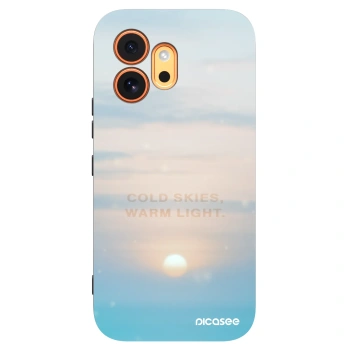 Picasee husă neagră din silicon pentru Honor 600 - COLD SKIES