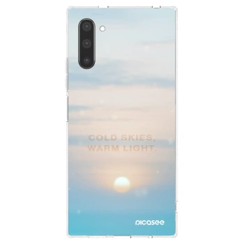 Picasee husă transparentă din silicon pentru Samsung Galaxy Note 10 N970F - COLD SKIES