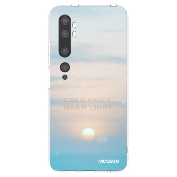 Picasee husă transparentă din silicon pentru Xiaomi Mi Note 10 (Pro) - COLD SKIES