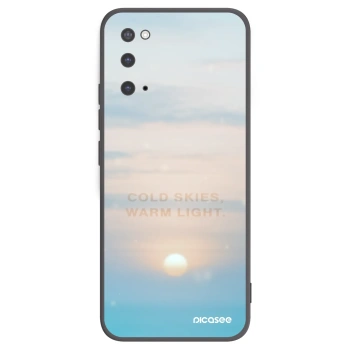 Picasee husă neagră din silicon pentru Samsung Galaxy S20 G980F - COLD SKIES