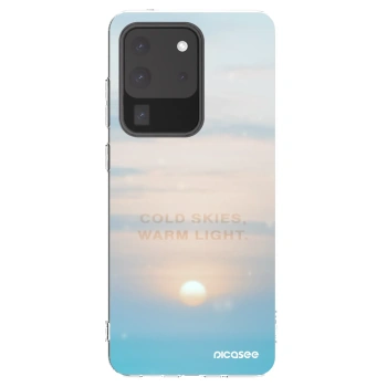 Picasee husă transparentă din silicon pentru Samsung Galaxy S20 Ultra 5G G988F - COLD SKIES