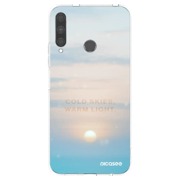 Picasee husă transparentă din silicon pentru Huawei P40 Lite E - COLD SKIES
