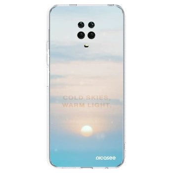Picasee husă transparentă din silicon pentru Xiaomi Redmi Note 9 Pro - COLD SKIES