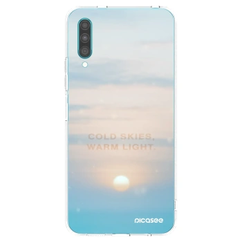 Picasee husă transparentă din silicon pentru Samsung Galaxy A30s A307F - COLD SKIES