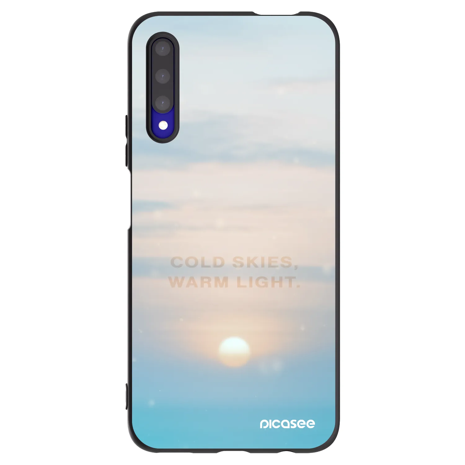 Picasee husă neagră din silicon pentru Honor 9X Pro - COLD SKIES